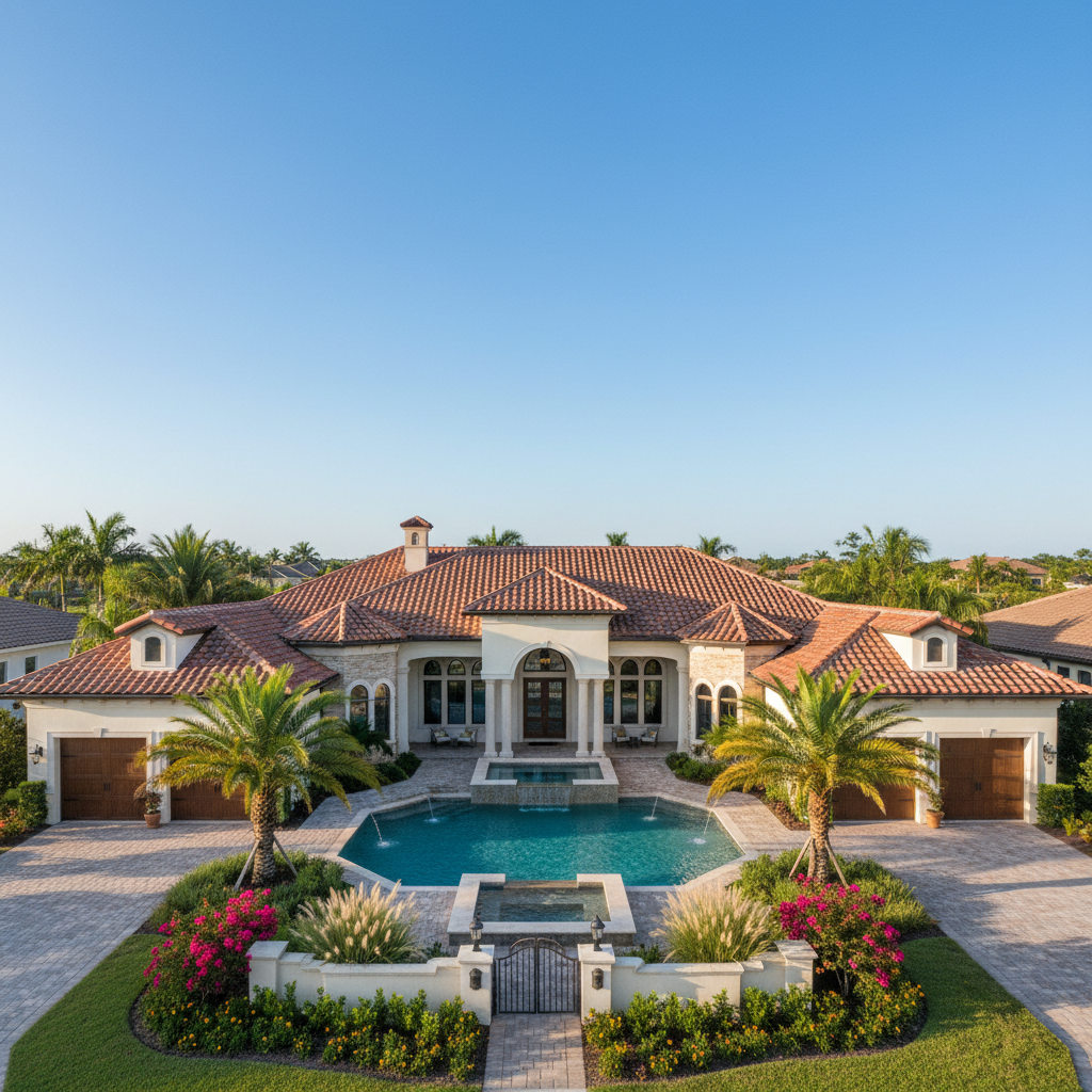 Davenport roofing service page hero for Trimm Roofing