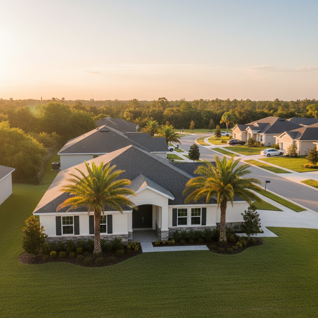 Lake Alfred roofing service page hero for Trimm Roofing