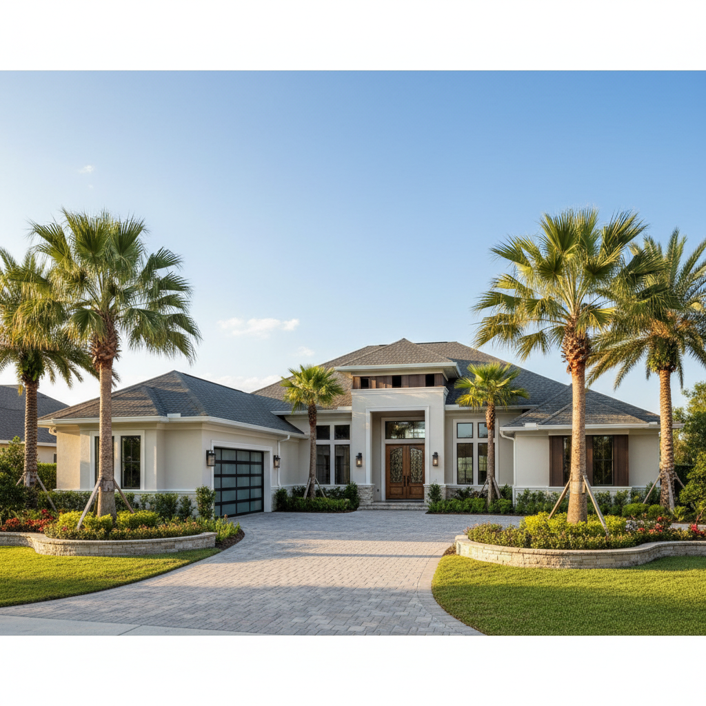 Lakeland roofing service page hero for Trimm Roofing